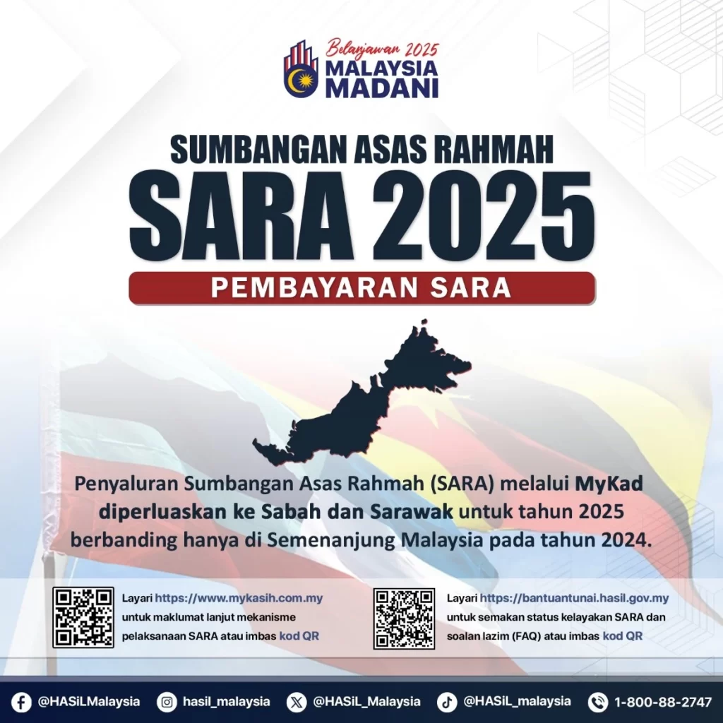 bantuan sara 2025