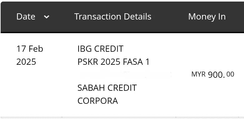 bantuan syukur sabah rm300