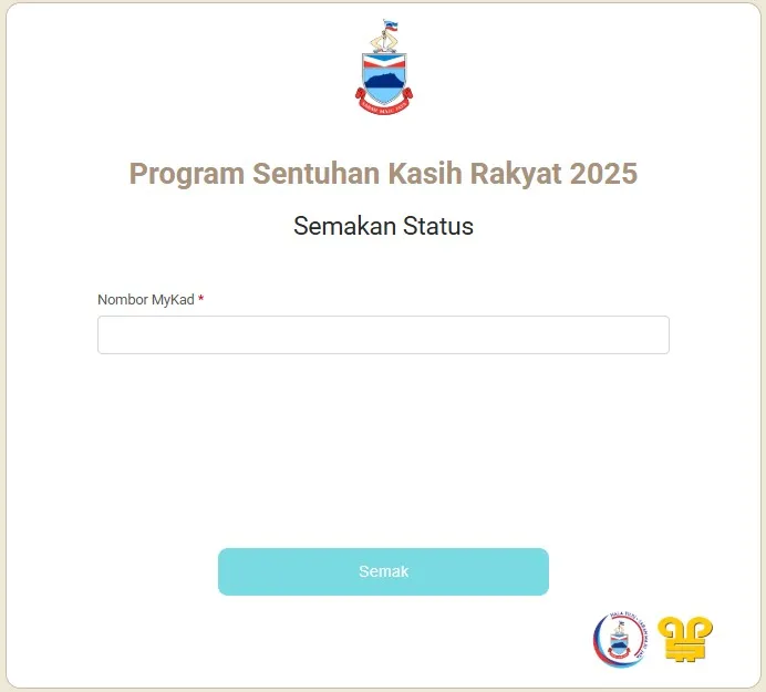Semak status bantuan syukur sabah rm300