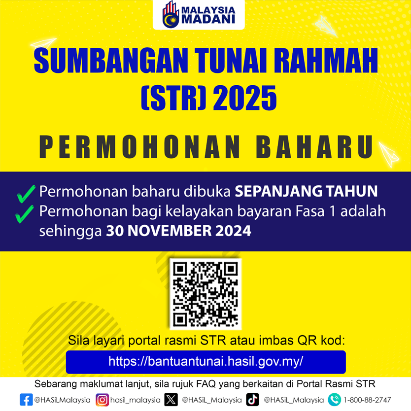tarikh str bujang fasa 2 2025