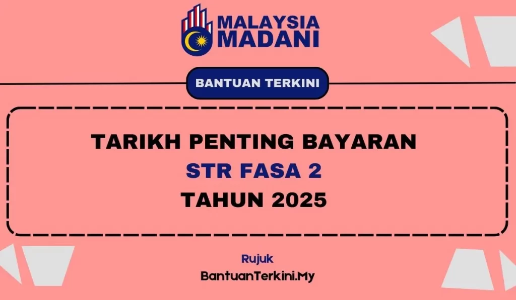 tarikh bayaran str fasa 2