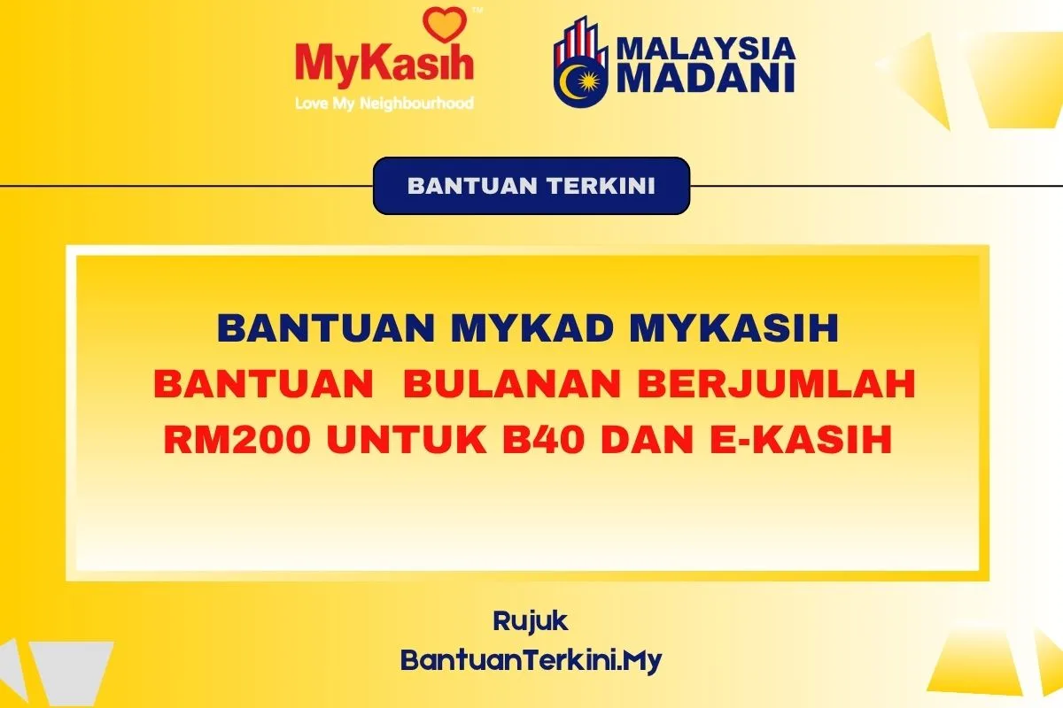 BANTUAN MYKAD MYKASIH