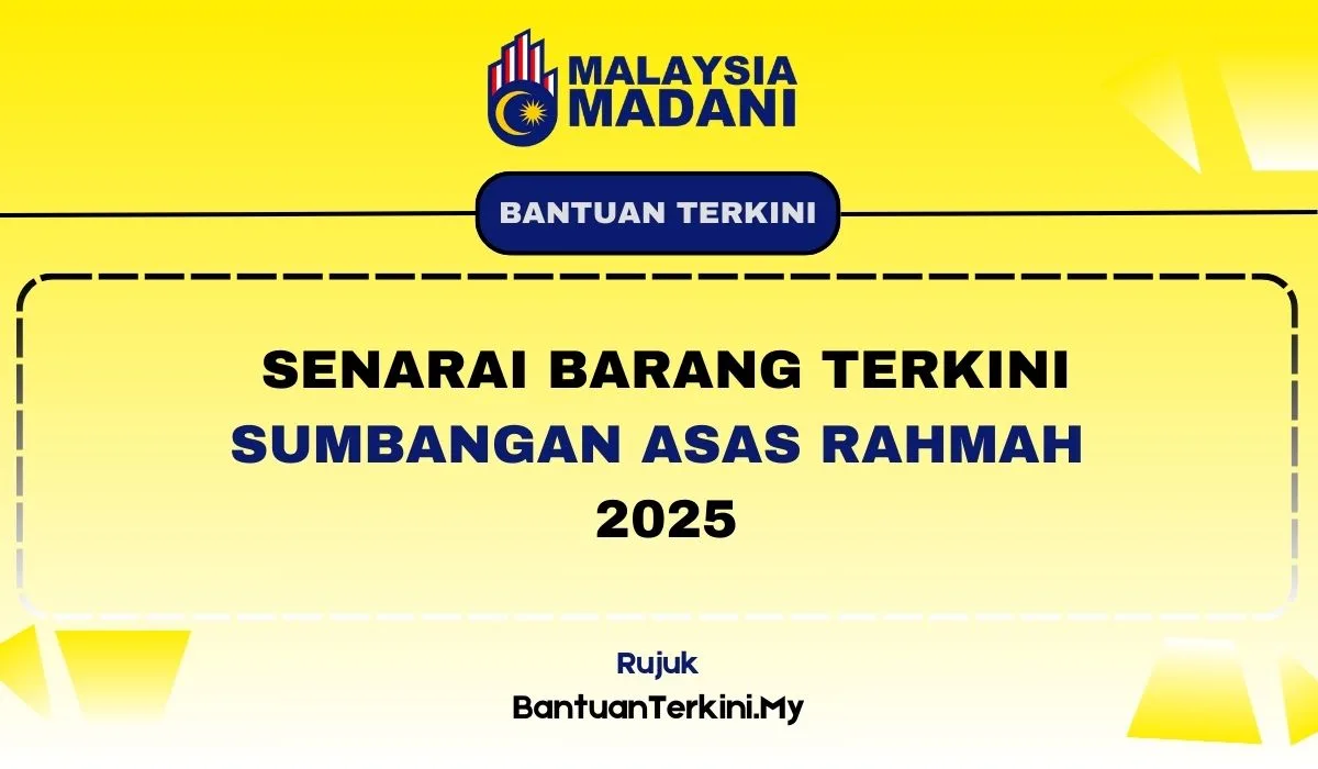 SENARAI BARANG SARA 2025
