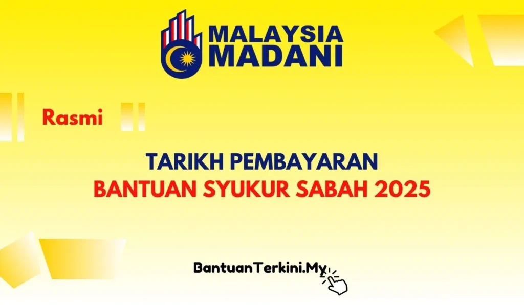 BANTUAN SYUKUR SABAH 2025