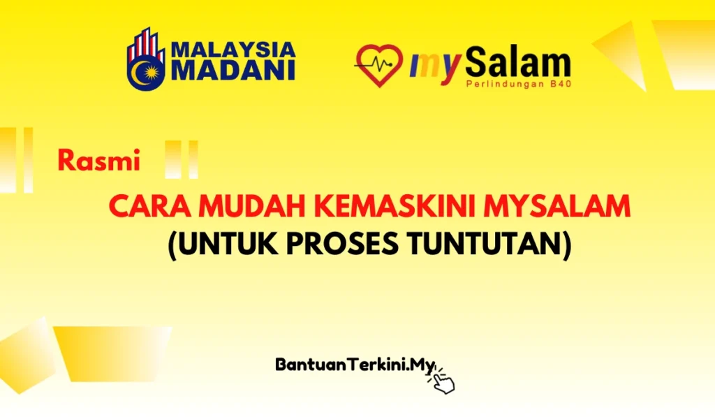 CARA KEMASKINI MYSALAM
