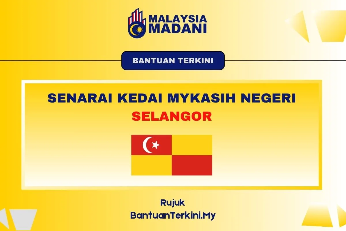 SENARAI KEDAI MYKASIH SELANGOR