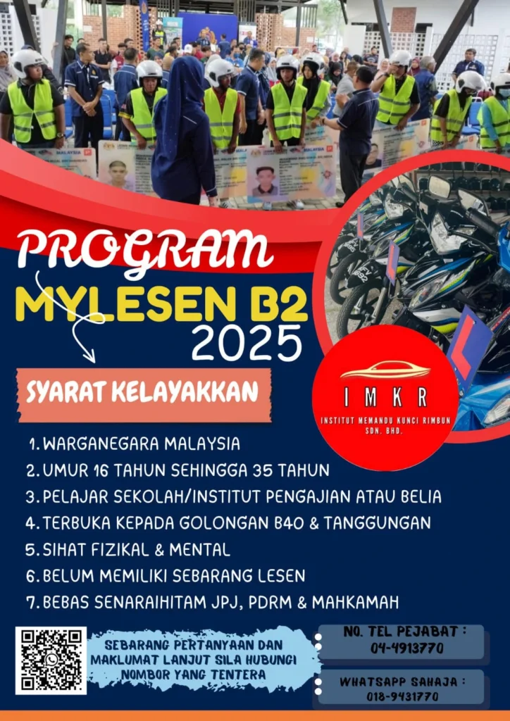 bantuan lesen memandu b2