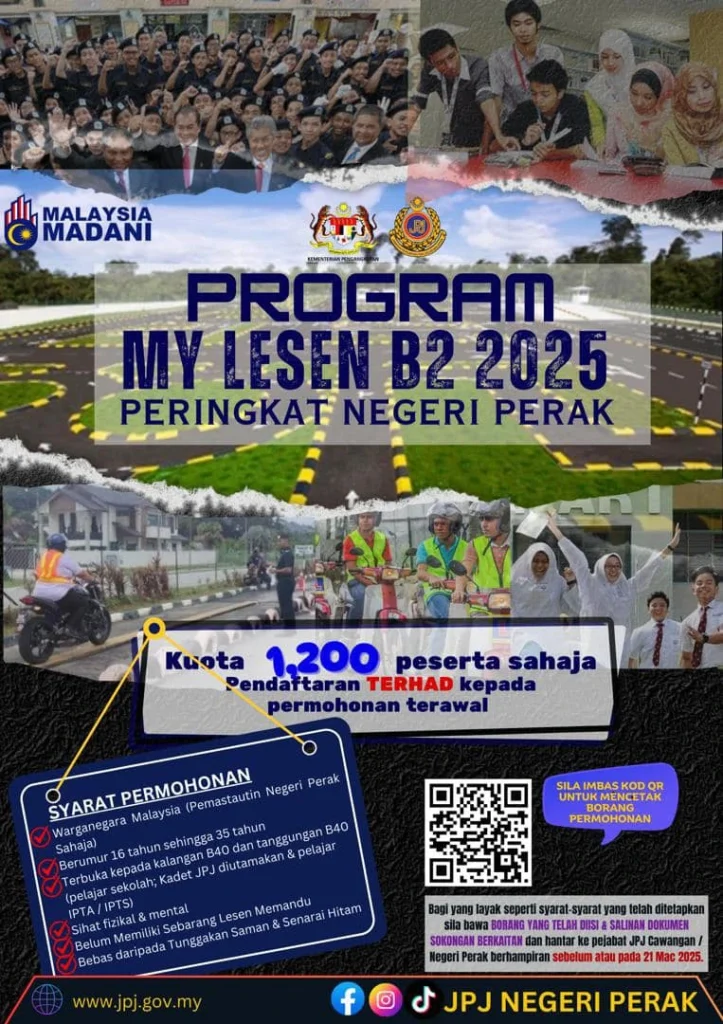 bantuan lesen percuma perak