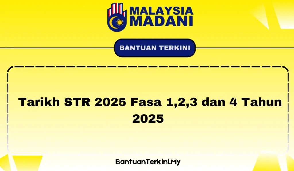 Tarikh STR 2025
