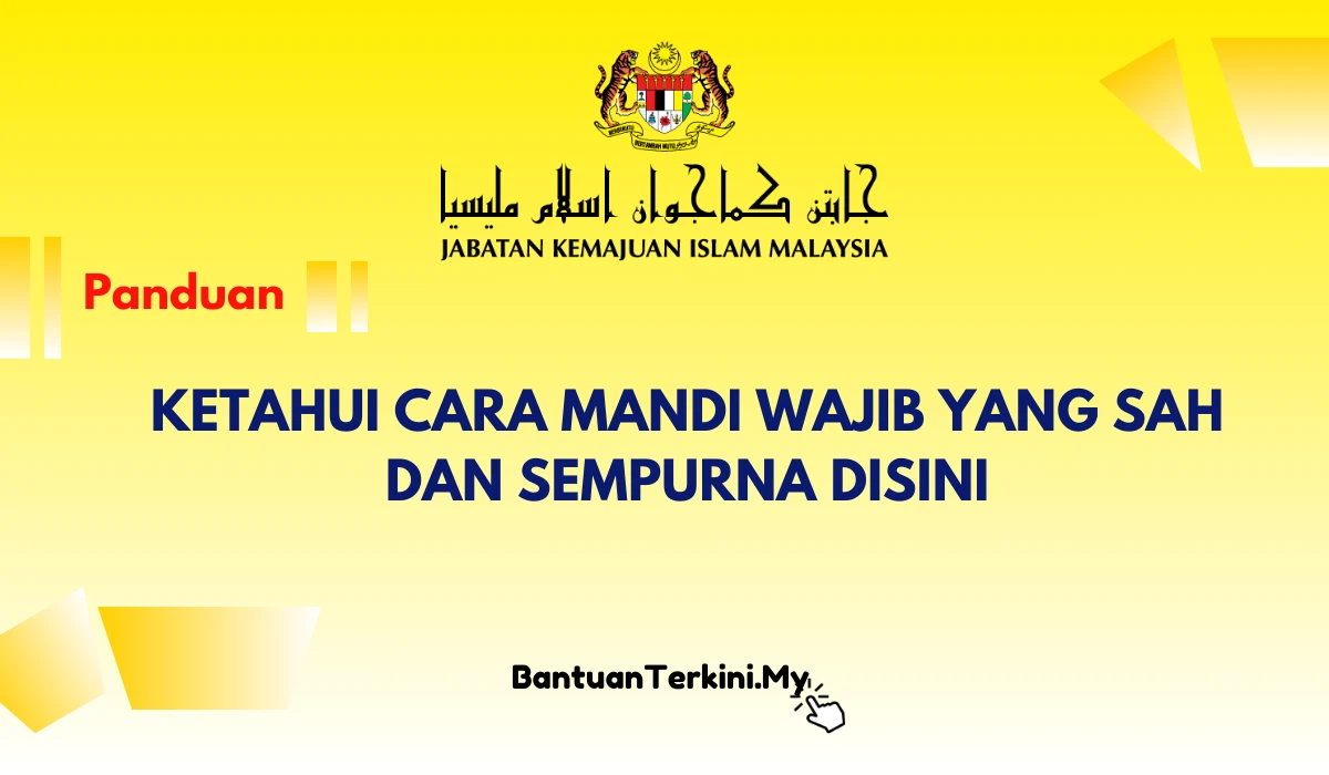 CARA MANDI WAJIB