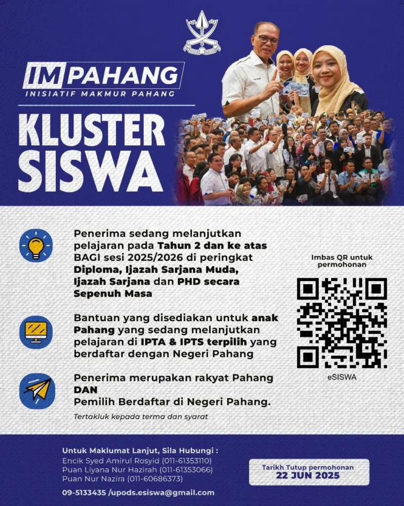 bantuan yuran pengajian pahang