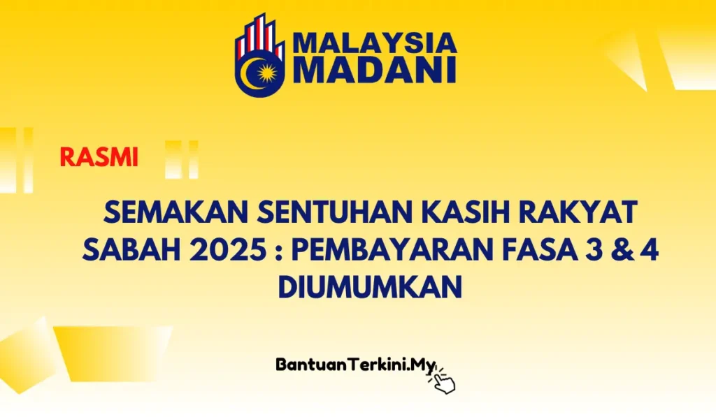 SEMAKAN SENTUHAN KASIH RAKYAT SABAH