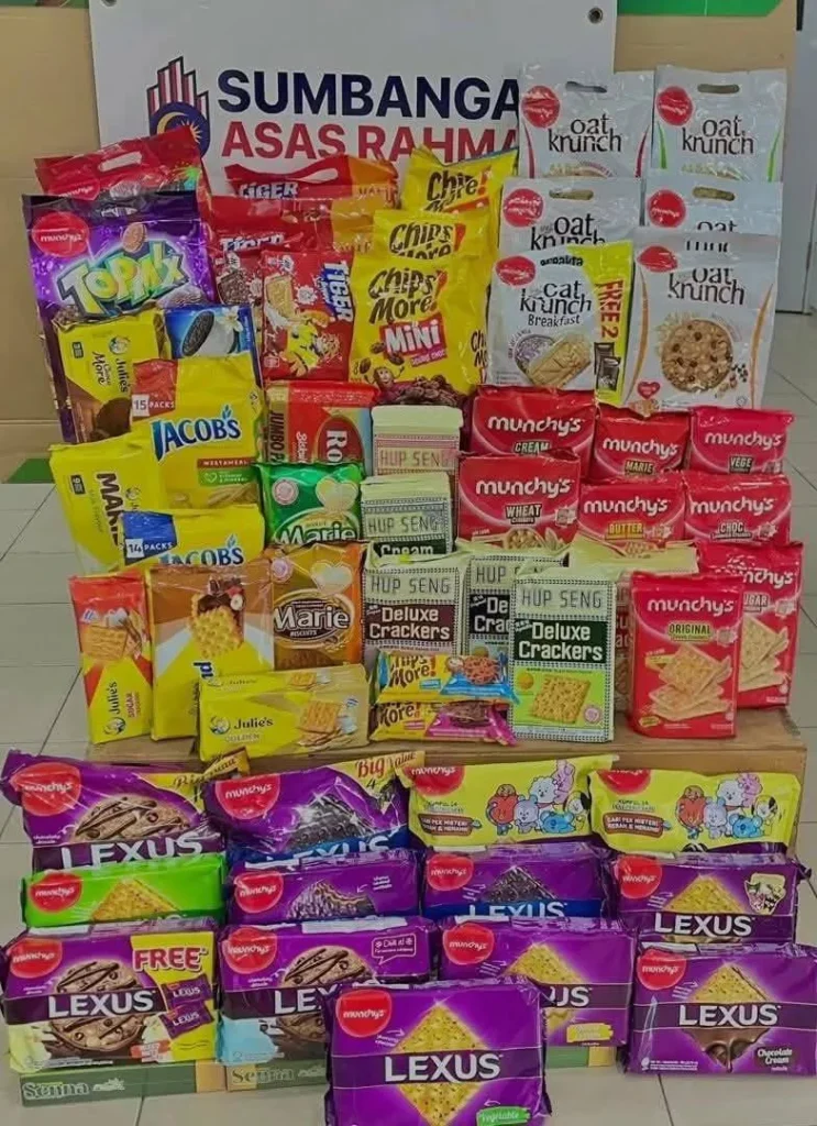 senarai barang sara mykasih biskut