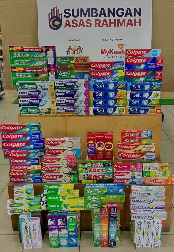 senarai barang mykasih sara colgate
