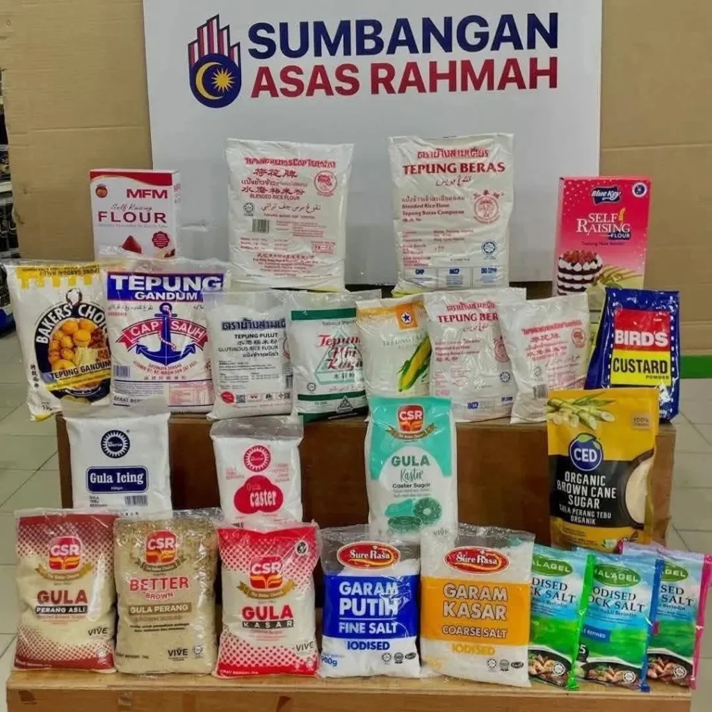 senarai barang sara mykasih tepung