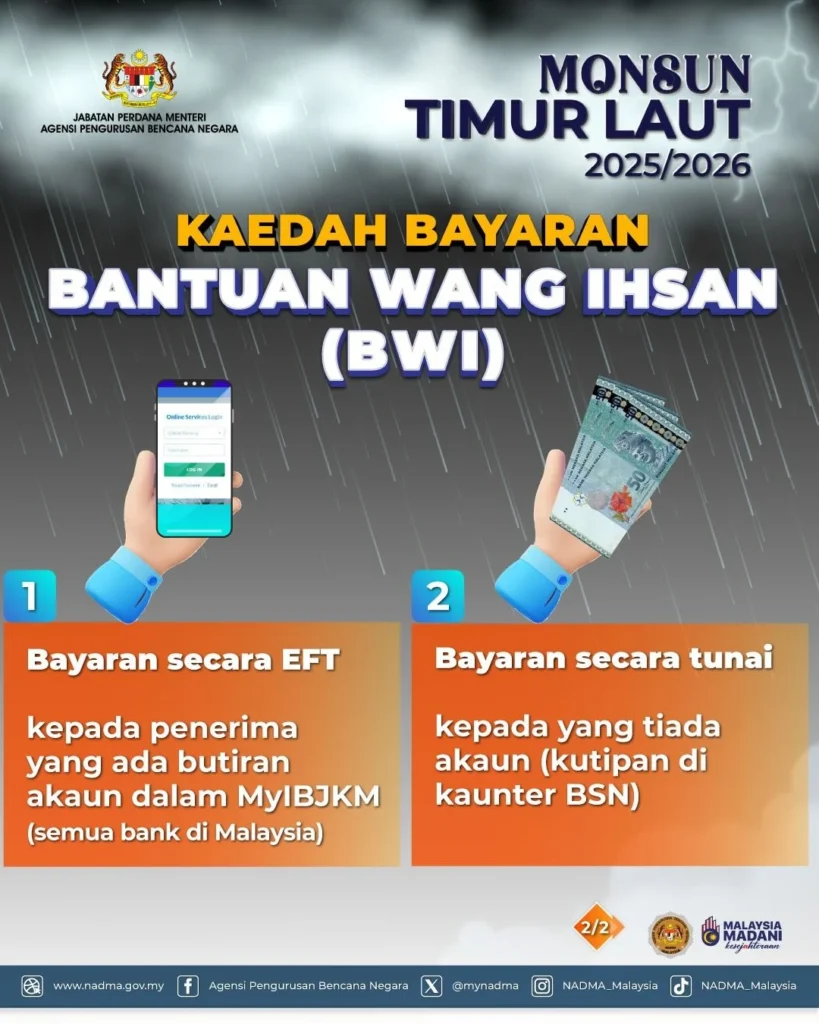 BANTUAN BANJIR TERKINI
