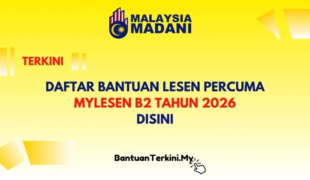 bantuan lesen percuma 2026