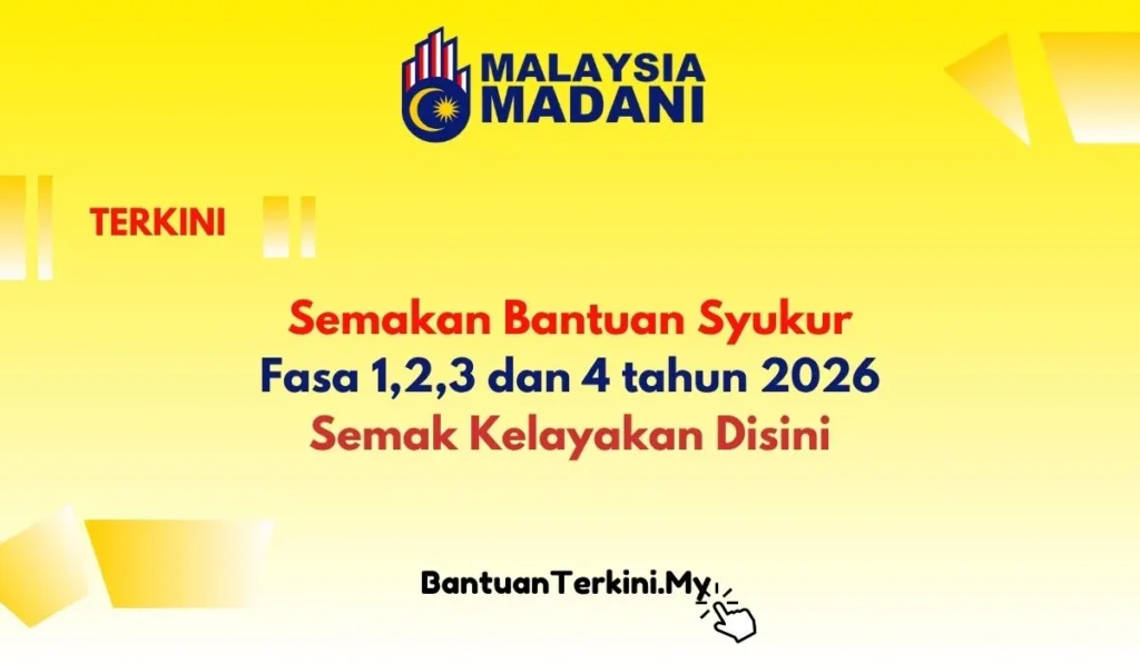 Duit bantuan syukur 2026