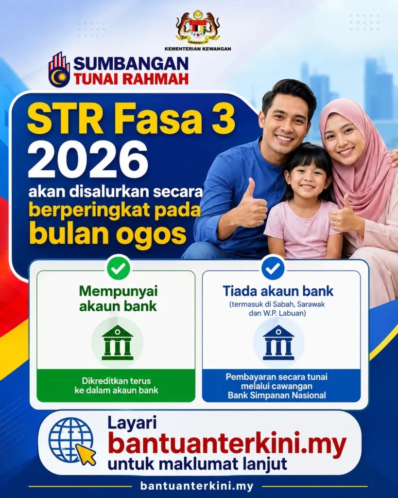 semakan str fasa 3 2026